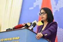 La porte-parole du ministère des Affaires étrangères, Pham Thu Hang. Photo : Nguyên Hông.