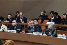 Nguyen Dang Thang, directeur du Département du droit international et des traités internationaux au ministère vietnamien des Affaires étrangères, lors de la réunion préparatoire régionale sur la criminalité à Bangkok, en Thaïlande. Photo : baoquocte.vn