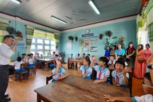 Le programme Mizuiku a pour but de sensibilisation les élèves vietnamiens à protéger et à économiser les ressources en eau.