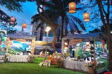 Un espace d'exposition touristique lors de la Journée touristique de Hô Chi Minh-Ville 2023. Photo : baolaocai.vn.