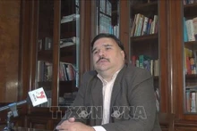 Ezequiel Ramoneda - coordonnateur du Centre d'études sur l'Asie du Sud-Est (CESEA), Institut des Relations internationales, Université nationale de La Plata d’Argentine (UNLP). Photo : VNA.