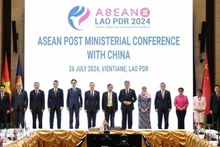 Les délégués à la réunion ASEAN-Chine. Photo : VNA.