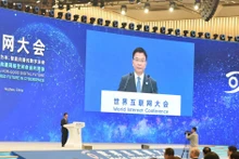 Le vice-Premier ministre vietnamien Lê Thành Long s’adresse au sommet de Wuzhen de la Conférence mondiale de l’Internet (CMI) 2024, dans la province chinoise du Zhejiang, le 20 novembre. Photo: VNA