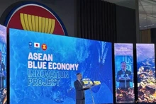 Lors du lancement du projet, le représentant résidant du PNUD en Indonésie, Norimasa Shimomura, a souligné l'importance de l'unité dans les efforts visant à exploiter le potentiel de l'économie bleue de l'ASEAN. Photo : VNA