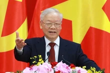 Le Secrétaire général du Parti communiste du Vietnam Nguyên Phu Trong. Photo : VNA.