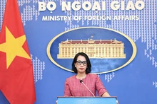 La porte-parole du ministère des Affaires étrangères, Pham Thu Hang. Photo: ministère des Affaires étrangères.