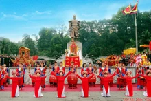 En novembre 2016, la Fête du temple de Cua Ông a été classée au patrimoine culturel immatériel national par le ministère vietnamien de la Culture, des Sports et du Tourisme. Photo : congluan.vn.