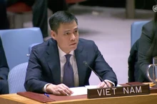 L’ambassadeur Dang Hoàng Giang, chef de la Mission permanente du Vietnam auprès de l'ONU. Photo : VOV.