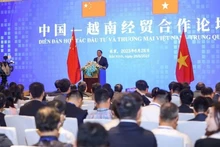 Lors du Forum de coopération Vietnam - Chine dans le commerce et l'investissement, le 28 juin 2023 à Pékin, en Chine. Photo : baochinhphu.vn