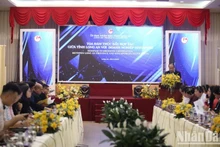 Vue générale du séminaire sur la promotion de la coopération entre Long An et les entreprises singapouriennes, le 29 novembre à Long An. Photo: NDEL.