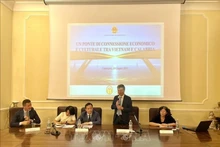 L'ambassadeur du Vietnam en Italie, Duong Hai Hung, a participé au Forum de connexion Vietnam-Calabre. Photo: VNA