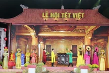 Lors du Festival du Nouvel An lunaire (Têt du Dragon) 2024 à Hô Chi Minh-Ville. Photo : VNA.