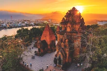 Les tours de Ponagar à Nha Trang. Photo : VNA.