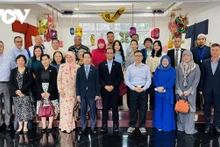 Les délégués du colloque intitulé « Promouvoir la coopération touristique Vietnam – Brunei et les sous-régions du Mékong – BIMP EAGA », le 6 novembre au Brunei. Photo: VOV.