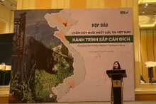 Bùi Thi Hà, directrice adjointe du Centre d’éducation à la nature. Photo : VNA.