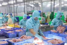Le Vietnam dépend largement du commerce international, les exportations représentant 90% du PIB du pays. Photo : VNA. 