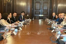 Délégués lors de la 9e consultation politique entre les ministères vietnamien et argentin des Affaires étrangères. Photo : VNA.