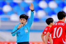 L’arbitre vietnamienne Lê Thi Ly. Photo: sggp.vn