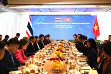 La 5e réunion du Comité mixte sur la coopération bilatérale entre le Vietnam et la Thaïlande (JCBC-5). Photo : VNA.