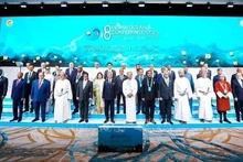 Des représentants de pays et d’organisations internationales participent à la 8e Conférence de l’océan Indien (OCI) à Oman. Photo : VNA. 