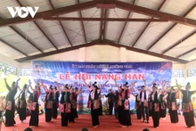 Pour les Thai blancs de la commune de Muong Trai, la Fête de la Dame Han revêt une signification importante dans leur vie spirituelle. Photo: VOV.