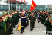 Les secouristes vietnamiens partent en aide au Myanmar. Photo: qdnd.vn