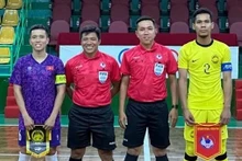 L'arbitre Truong Quoc Dung participera à la Coupe du Monde de Futsal de la FIFA en septembre, sa deuxième fois en tant qu'officiel lors du tournoi. Photo : AVN.