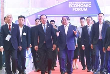 Le Premier ministre Pham Minh Chinh à la cérémonie d'ouverture du Forum économique de Ho Chi Minh-Ville 2024. Photo: VNA.