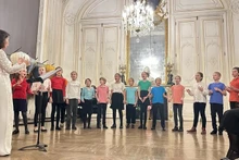 La chorale d’enfants Chœur Tim. Photo : VNA.