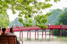 Un coin de la ville de Hanoï. Photo: hanoimoi.com.