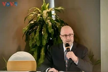 Adam Sitkoff, le directeur exécutif de la Chambre de commerce américaine (AmCham) à Hanoï. Photo : VOV. 