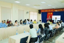 Vue générale du colloque sur le projet de création d’une base de données sur les Vietnamiens à l’étranger, le 3 août à Hô Chi Minh-Ville. Photo: baoquocte.vn