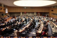 Conférence mondiale Global Call to the ClimateScanner. Photo : VNA.
