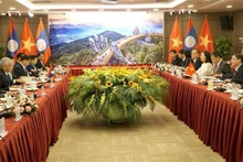 Panorama de l'entretien. Photo : VNA.