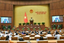 Lors de la 7e session de l'Assemblée nationale du Vietnam de la XVe législature. Photo : quochoi.vn.