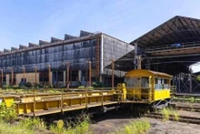 Construite en 1905, l’usine ferroviaire de Gia Lâm était la première usine de train d’Indochine. Photo : Département de la Culture et des Cports de Hanoi.