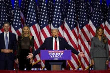 Donald Trump proclame sa victoire à l’élection présidentielle 2024. Photo : Reuters