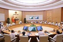 Le vice-Premier ministre Trân Luu Quang préside la réunion du comité d’évaluation du projet de planification forestière nationale pour la période 2021-2030 avec une vision jusqu’en 2050. Photo : VNA.