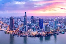 Un coin de Hô Chi Minh-Ville. Photo : trailsofindochina.
