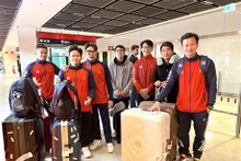 Les gymnastes vietnamiens s'efforcent de remporter un billet pour les Jeux olympiques de Paris. Photo : VNA.