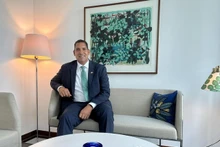 Le nouvel ambassadeur de Suède au Vietnam, Johan Ndisi. 