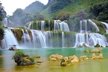 La cascade de Ban Giôc à Cao Bang.