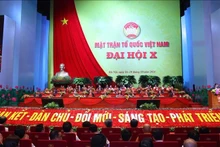 Le 10e Congrès national du Front de la Patrie du Vietnam (FPV) pour le mandat 2024-2029. Photo : VNA.