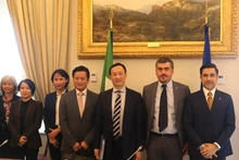 Des invités à l'audience de la Commission des affaires étrangères de la Chambre des députés italienne. Photo : VNA.