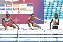 Aux derniers Jeux sportifs d’Asie du Sud-Est, l’athlétisme a toujours été prolifique pour le Vietnam. Photo: VNA.