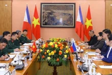 Lors du 5e Dialogue sur la politique de défense Vietnam - Philippines, le 22 novembre à Hanoi. Photo : VNA.