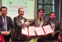 Le Vietnam et le Cambodge signent un protocole d'accord sur la coopération bilatérale dans le secteur forestier pour la période 2024-2029. Photo : Département des forêts
