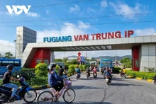 En février 2025, la province de Bac Giang (au nord) a gagné plus de 65 700 milliards de dôngs grâce à la production industrielle. Photo: VOV.