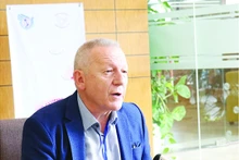 Le secrétaire général du Conseil mondial de la paix (CMP), Athanasios Pafilis. Photo : thoidai.com.vn