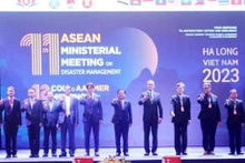 Les ministres à la réunion. Photo: VNA